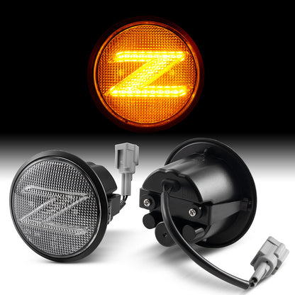 Suitable for Nissan car fender edge lights Nissan 370Z 09-15 LED Turn Signal