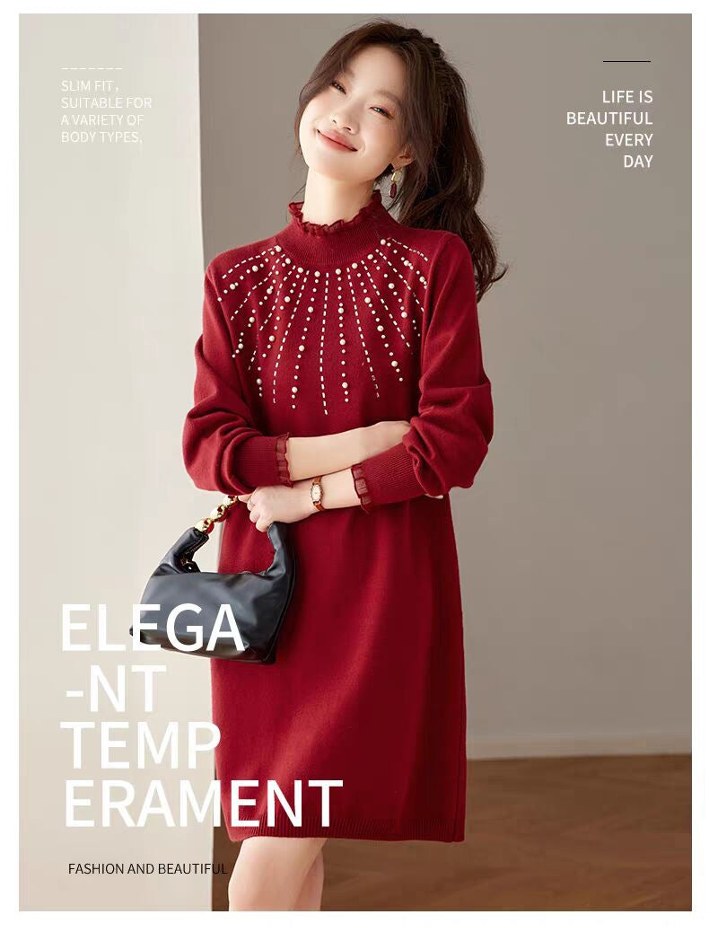 Autumn and Winter Knitted Sweater