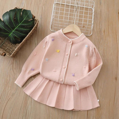 P girls sweater set