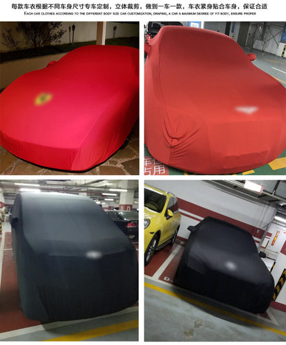 Elastic Fabric Car Cover Dustproof Cover