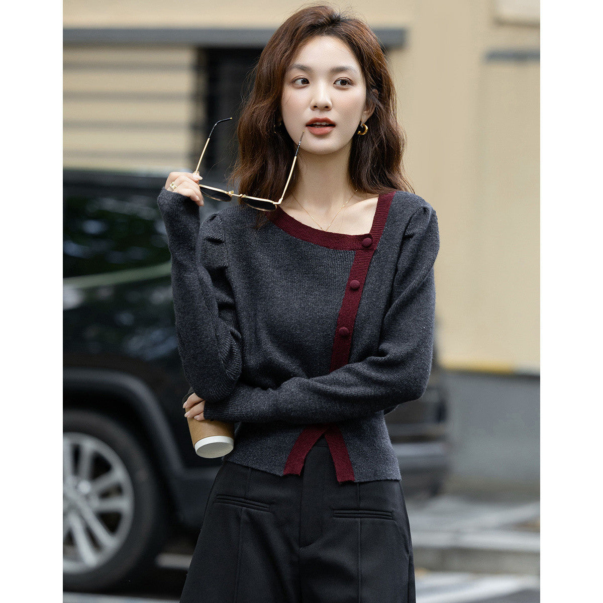 Women's Knitted Sweater Top