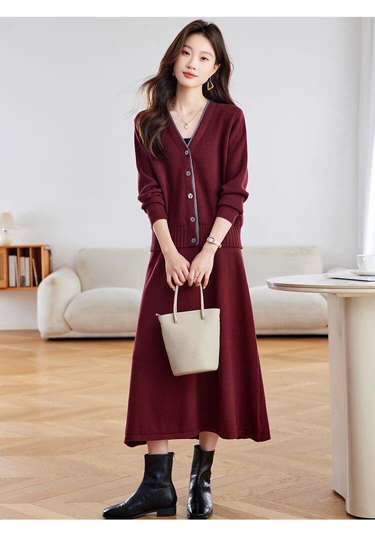 Knitted Two-Piece Set