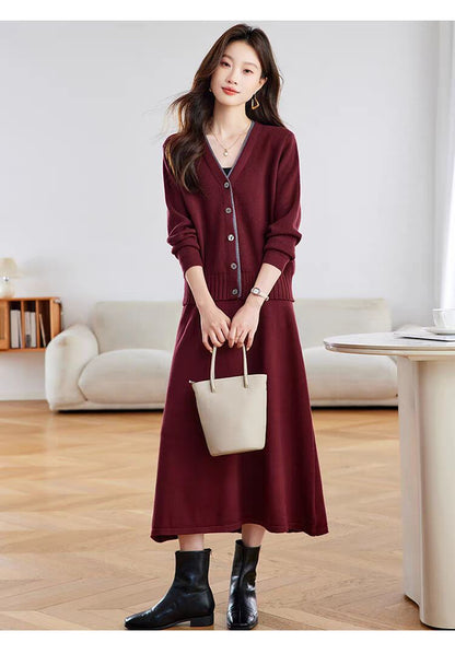 Knitted Two-Piece Set