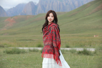 Autumn and Winter Scarf Shawl