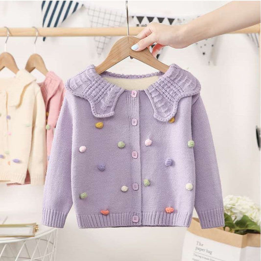 P Children's Knitted Cardigan
