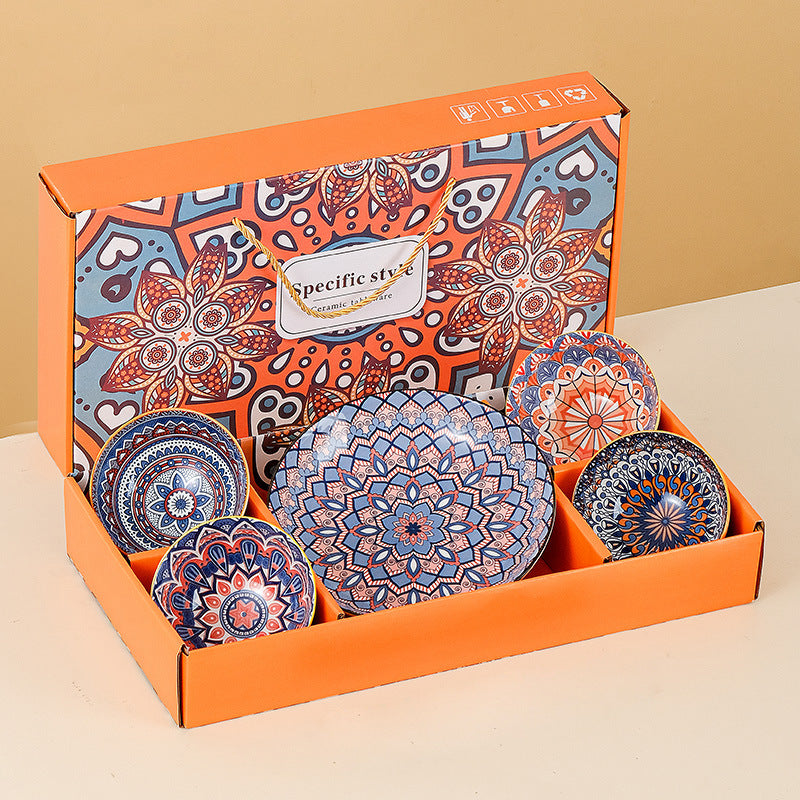 Ceramic Bowl Set Gift Box