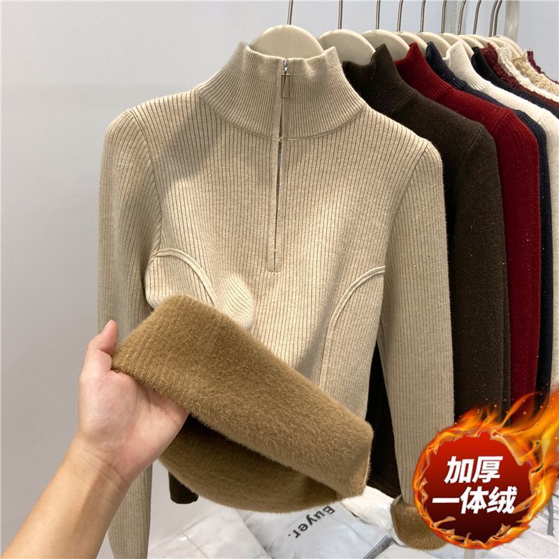 P Knitted sweater thermal top