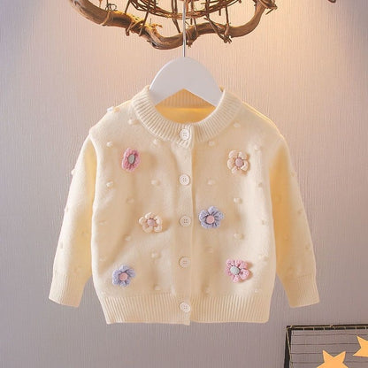 P Children's Knitted Cardigan