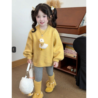 P children's knitting set