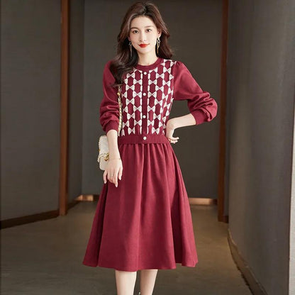 P autumn and winter dress