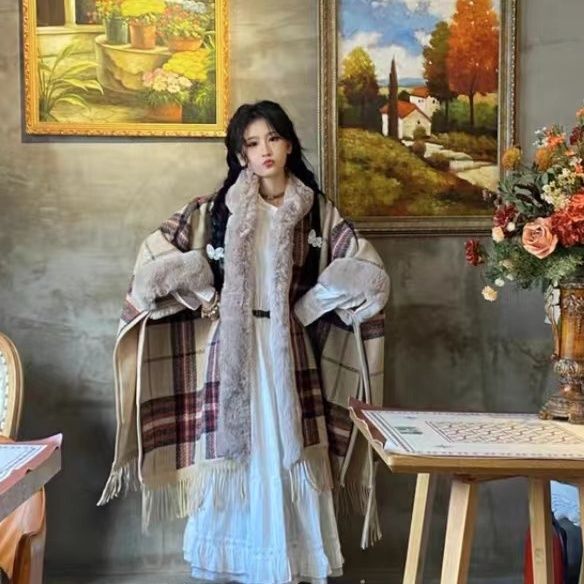 P Shawl Cloak Jacket