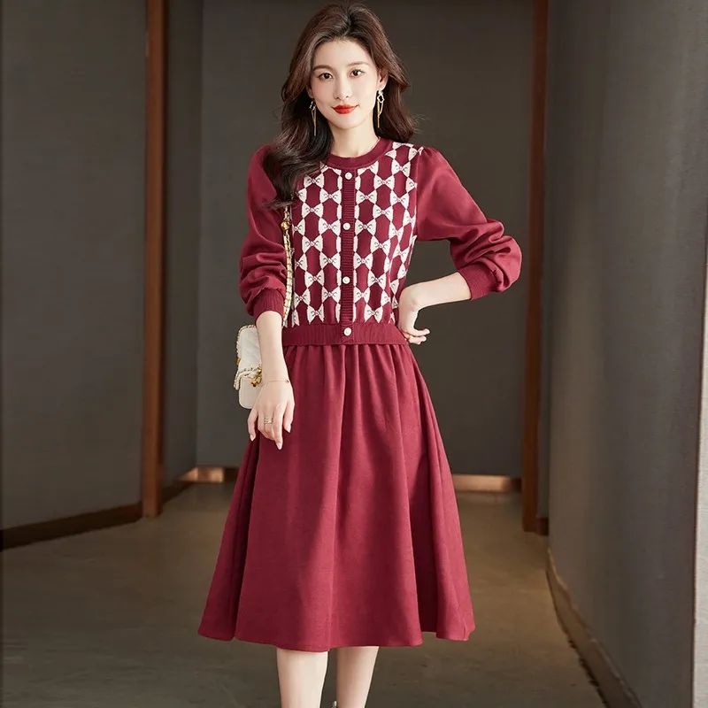 P autumn and winter dress