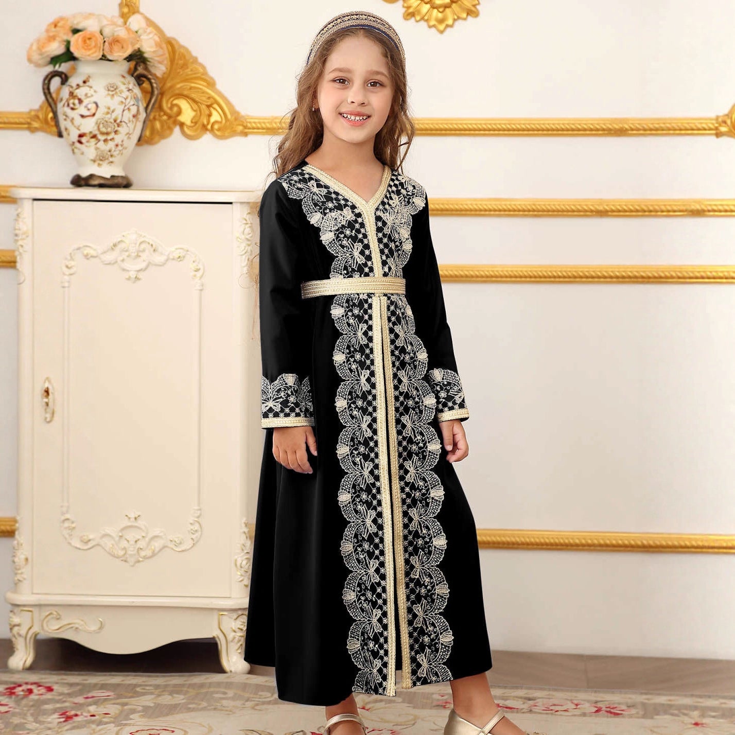 Children's Long Robe Dress