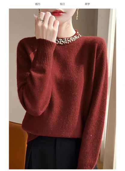Knitted Long Sleeve Top