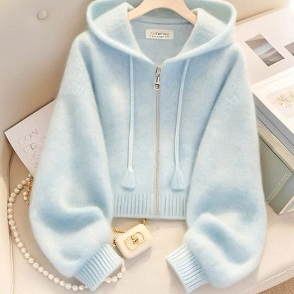 P sweater jacket