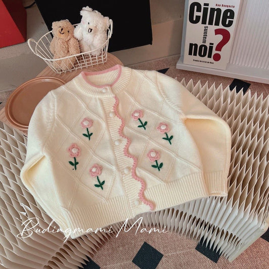 P Children's Knitted Cardigan