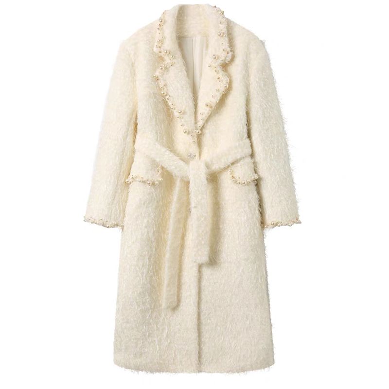 P Pearl embellished jacket