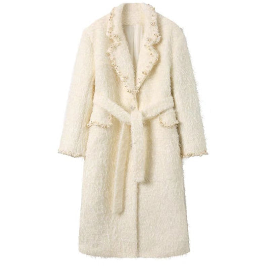 P Pearl embellished jacket