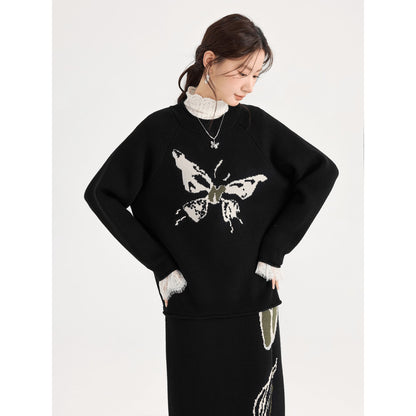 P sweater set two-piece set