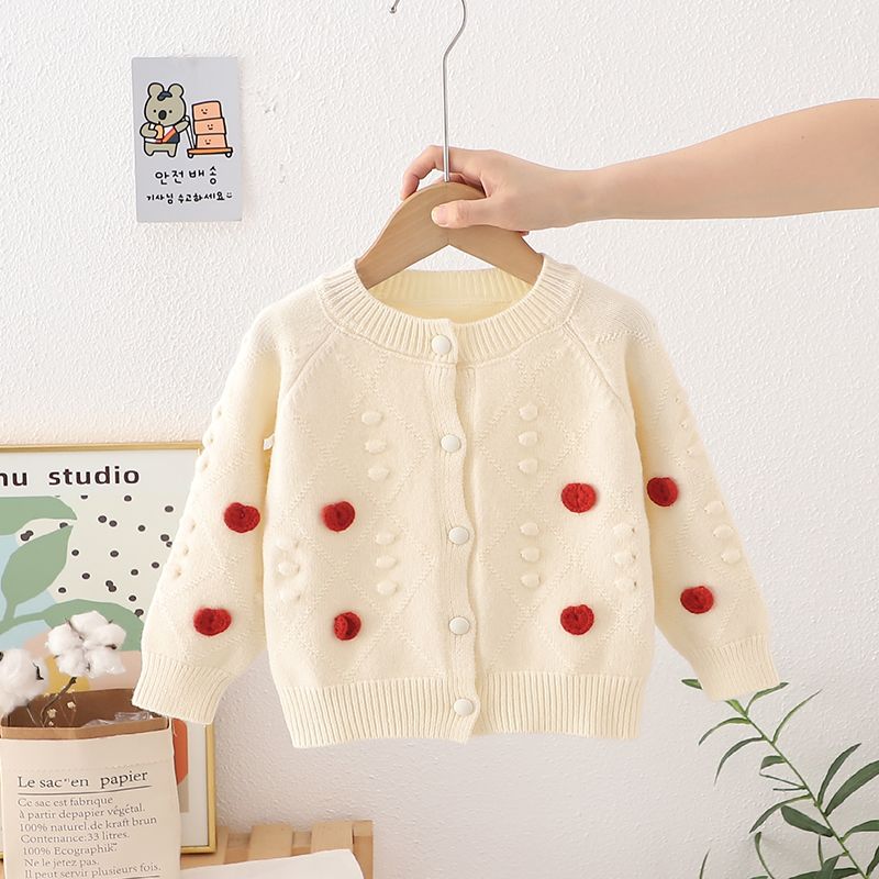 P Children's Knitted Cardigan