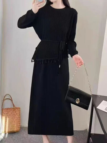 Knitted Two-Piece Set