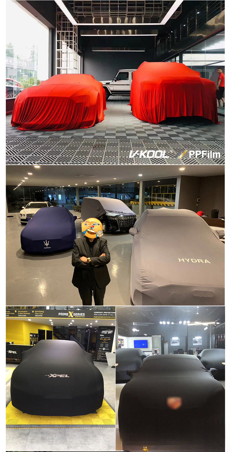 Elastic Fabric Car Cover Dustproof Cover