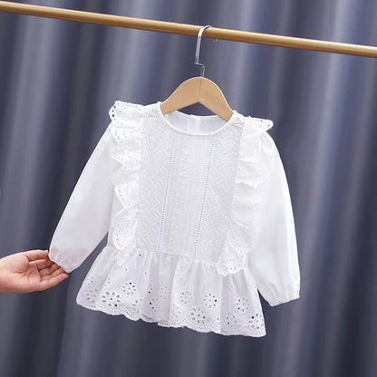 A Children's Denim Pants Set