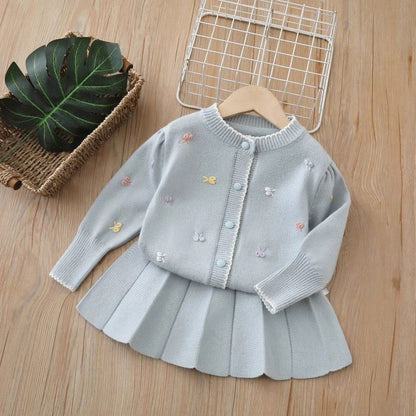 P girls sweater set