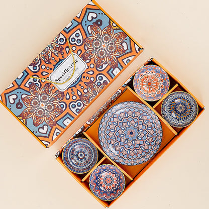 Ceramic Bowl Set Gift Box
