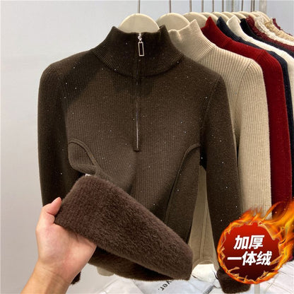 P Knitted sweater thermal top