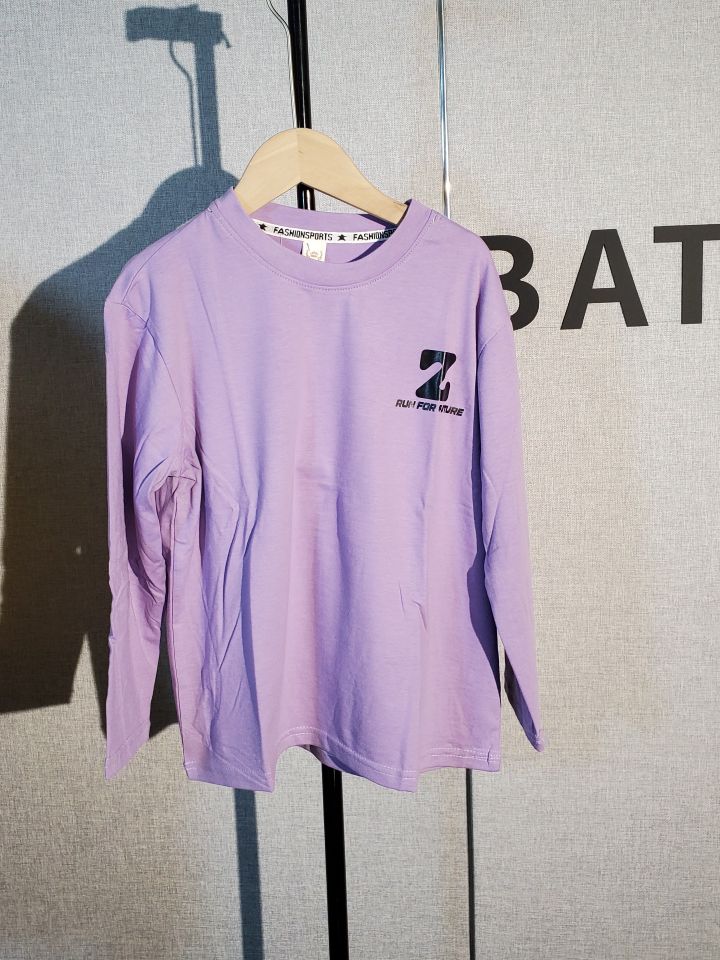 B2-m8 100% COTTON Children's  spring and autumn clothes long-sleeved pure cotton  top - Mixbatch