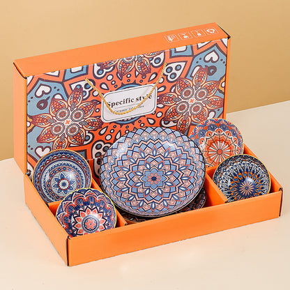 Ceramic Bowl Set Gift Box