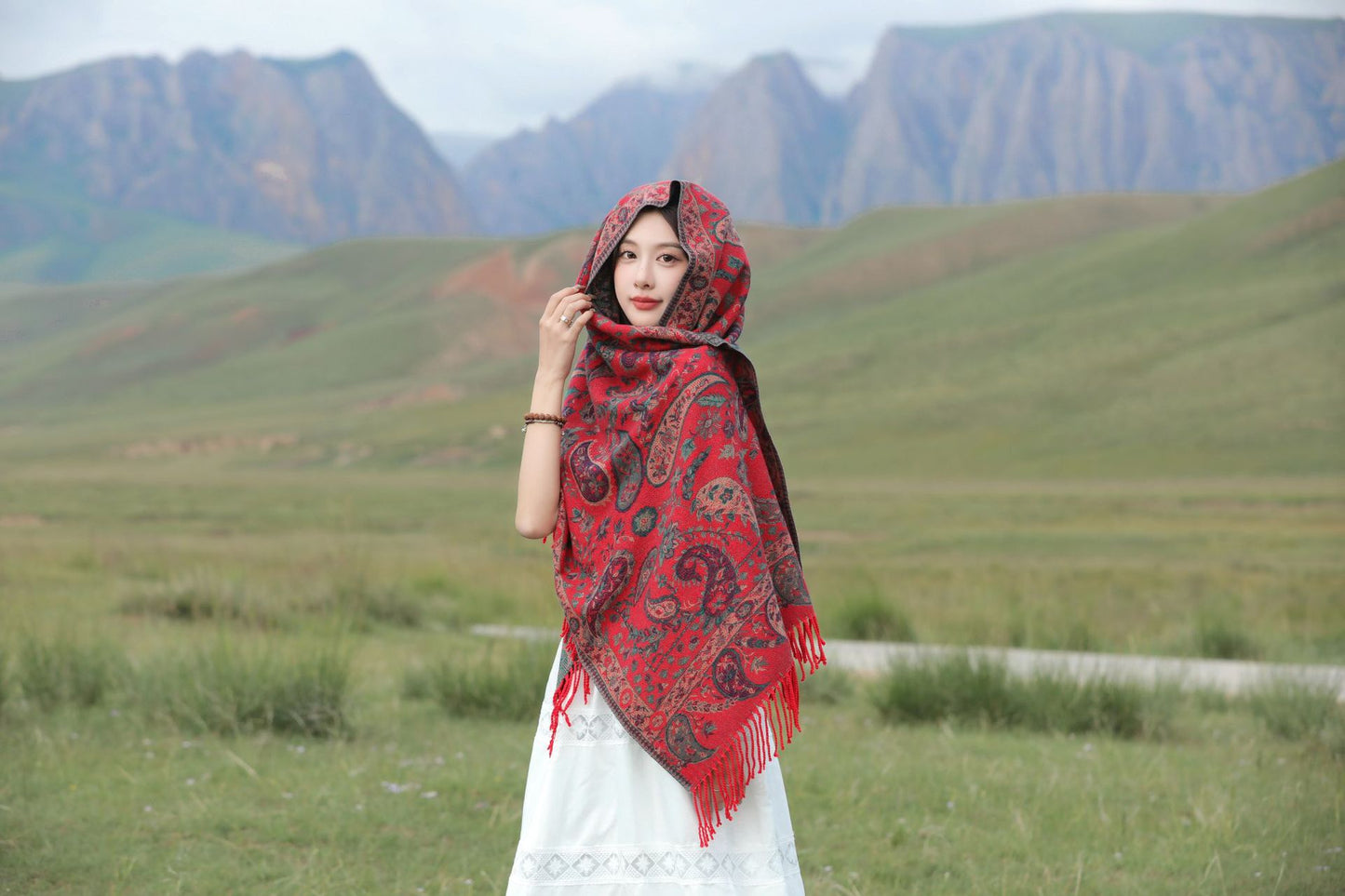 Autumn and Winter Scarf Shawl