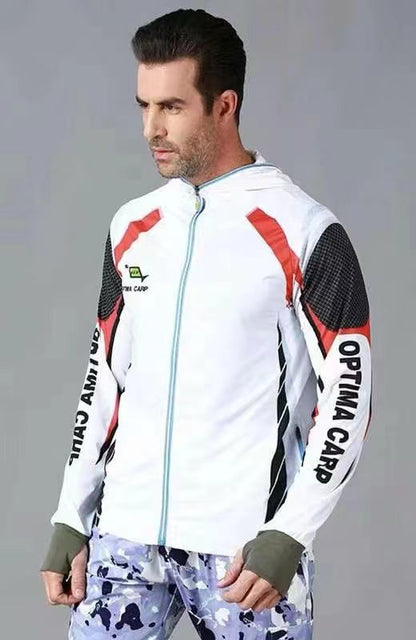 B2-m6 Summer sunscreen clothing men's new thin breathable sunscreen clothing outdoor fishing jacket trendy sunshade and UV protection - Mixbatch