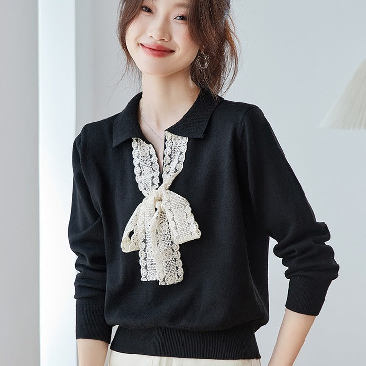 Long Sleeve Knitted Top