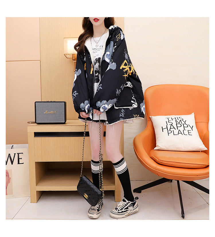 Fleece-Lined Thickened Two-Way Lamb Wool Cardigan Coat for Women