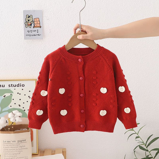 P Children's Knitted Cardigan