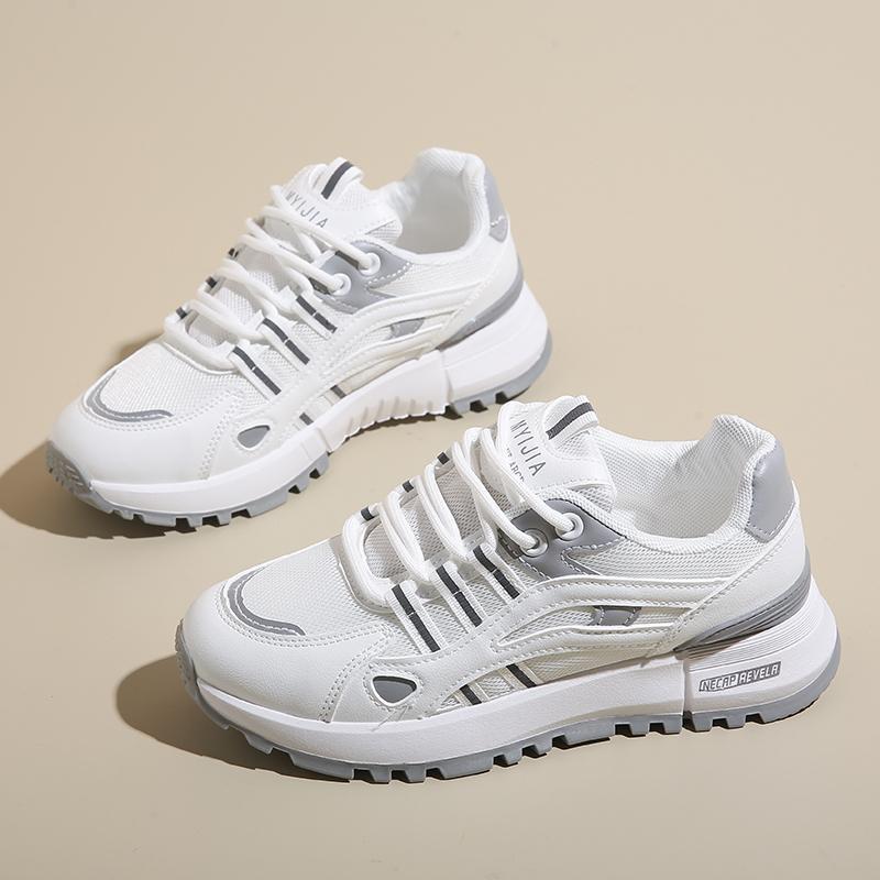 P Soft-soled versatile non-slip sneakers Female students shock-absorbing lightweight running shoes