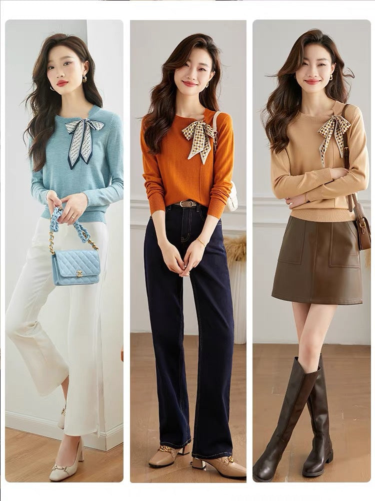 Long Sleeve Knitted Top