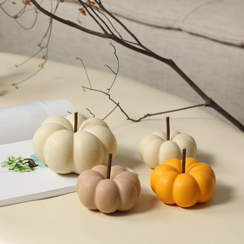 A Creative Ceramic Pumpkin Ornament