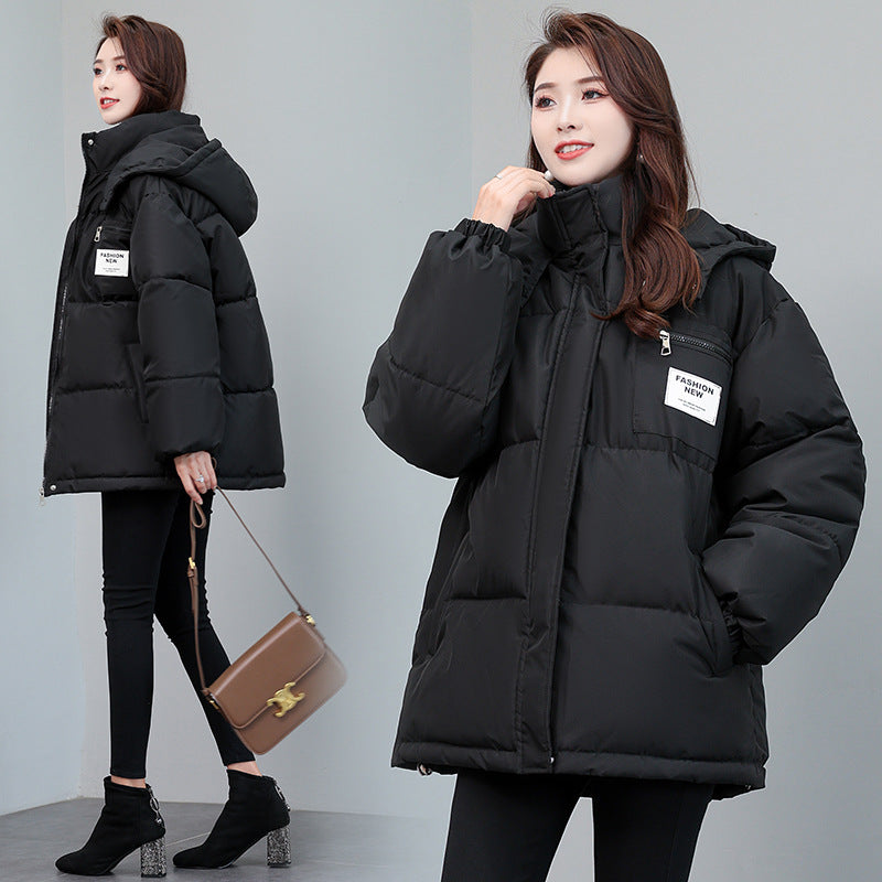 A bread clothes short down cotton-padded clothes women