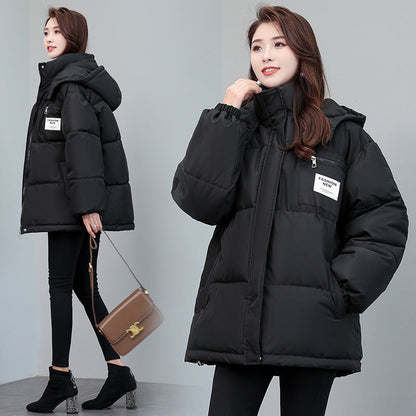 A bread clothes short down cotton-padded clothes women