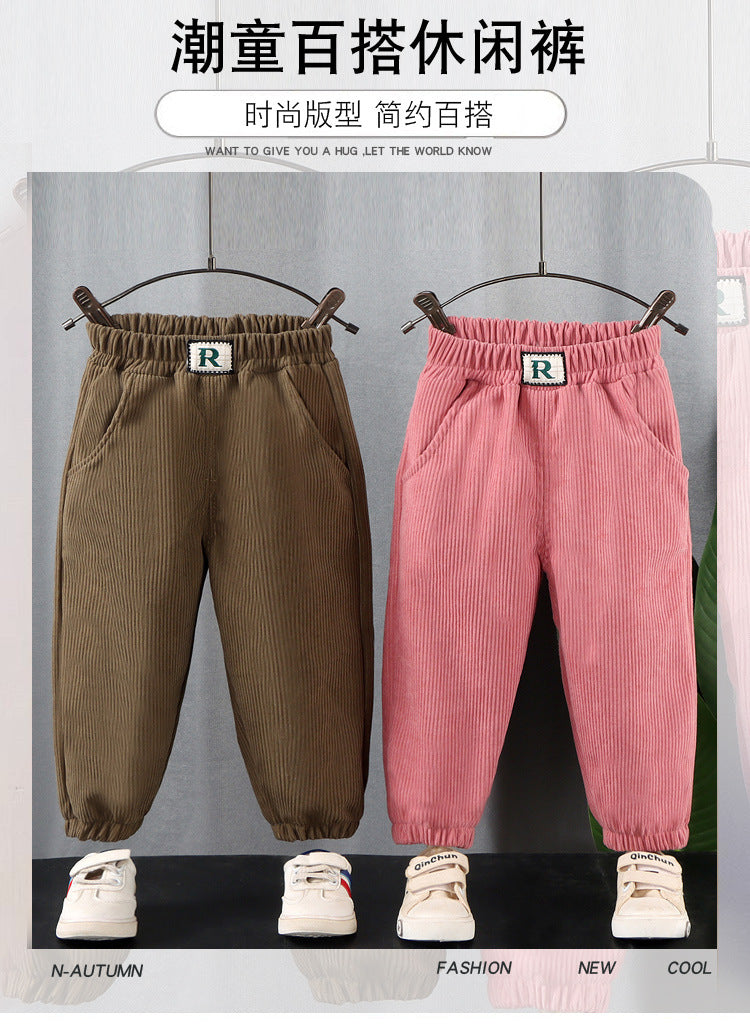 A Children's long pants