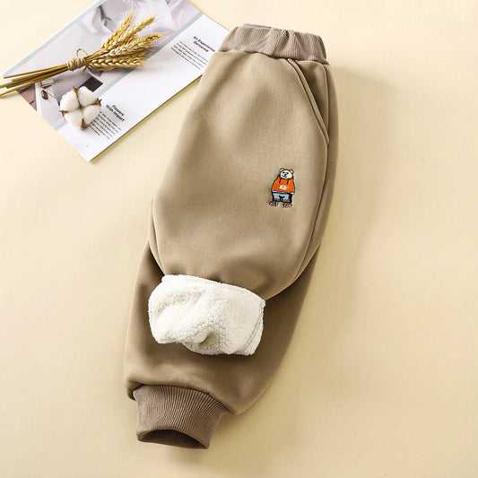 A children's fleece pants