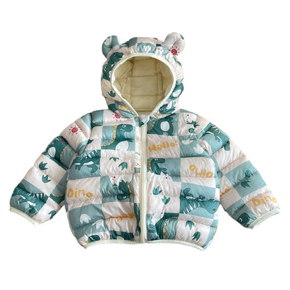 A Children's warm jacket