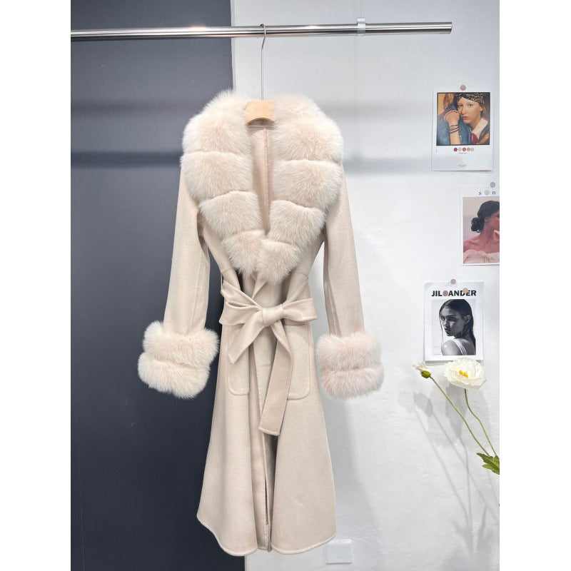 A fur coat