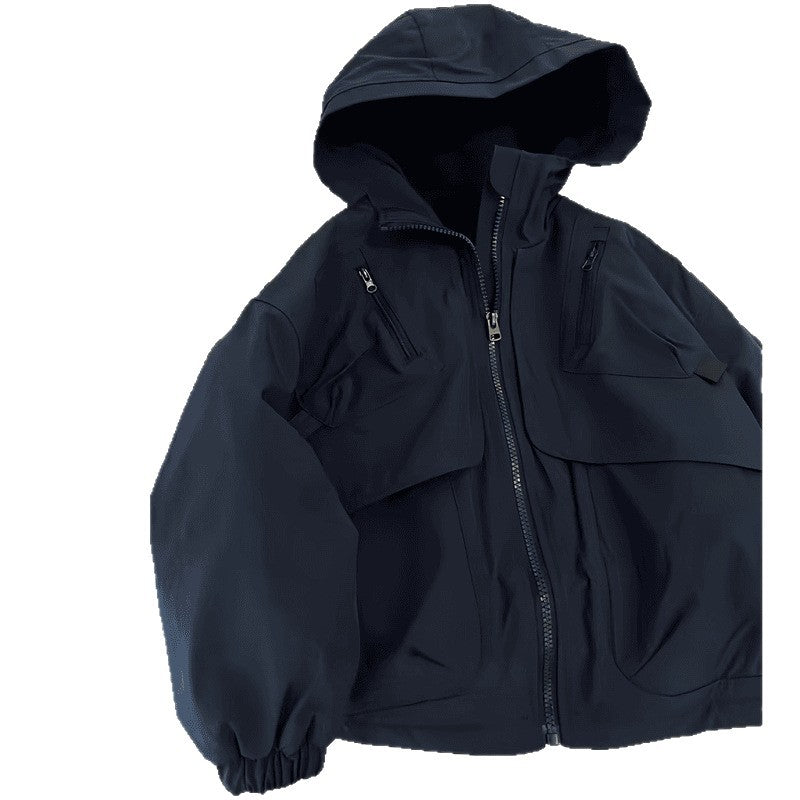 A Boys' Tooling Fleece Pie Overcomes  Autumn and Winter New Medium and Older Children's Thickened Cotton