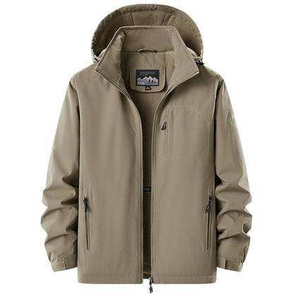 A men's fleece jacket