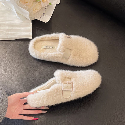 A plush slipper