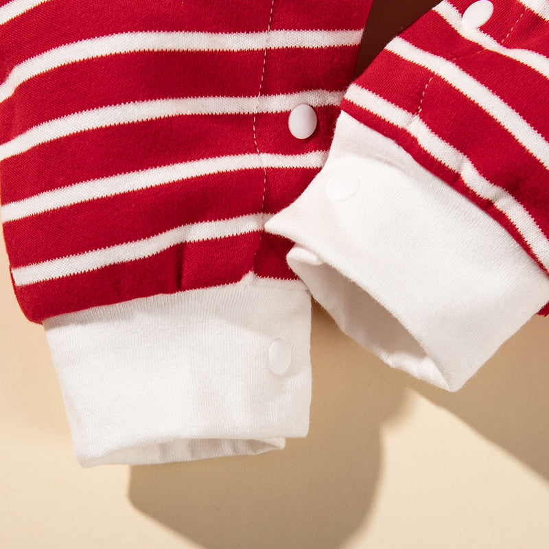 A baby long sleeve jumpsuit